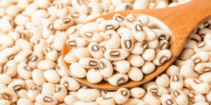 White Black eye beans